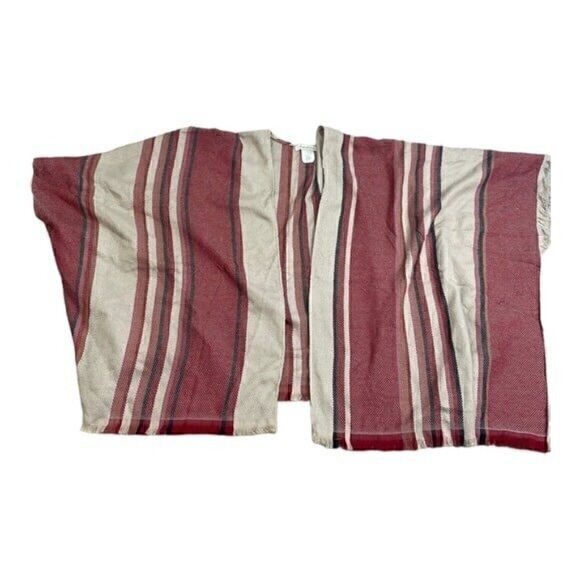 Francesca bohemian red striped duster size one size - Picture 1 of 7